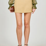 Tweed H-Line Mini Skirt