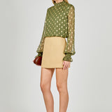 Tweed H-Line Mini Skirt