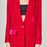 Velvet Blazer