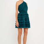 endless rose tiered tulle mini dress Endless Rose Women's Tiered Tulle Mini Dress