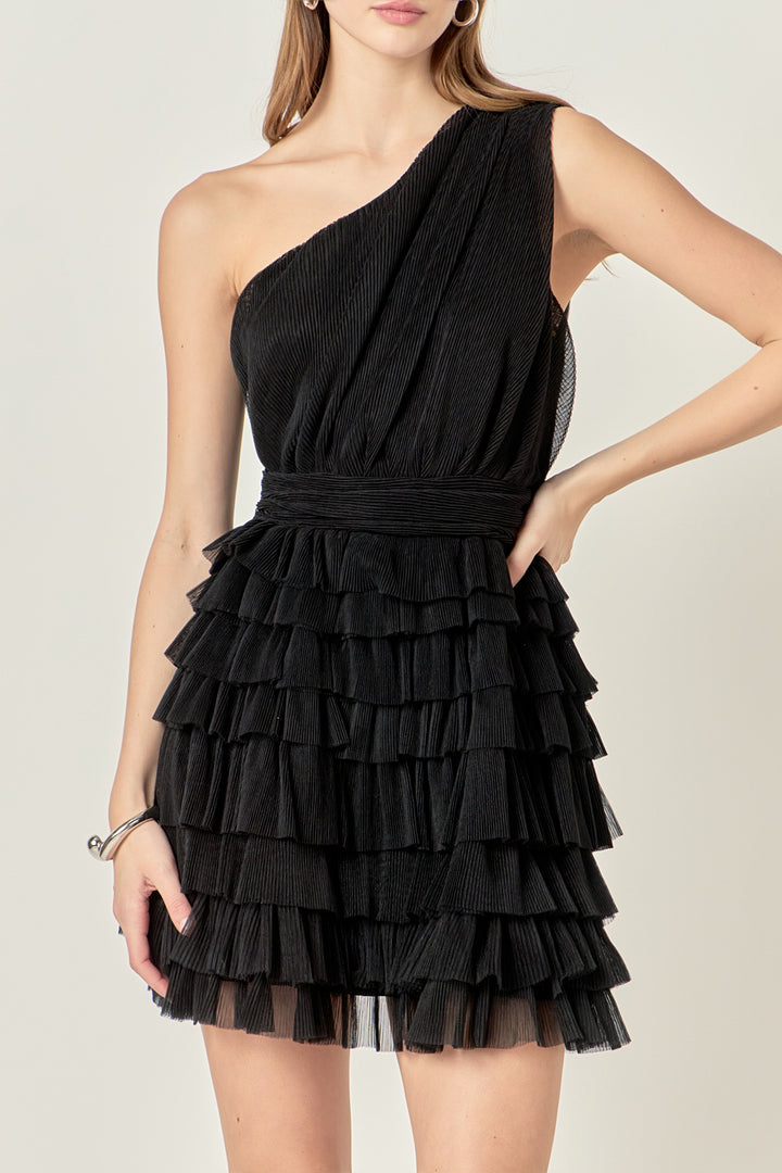 Tully Tiered Pinafore Dress Land Down Under Stripe