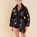 Belted Puffer Jacket