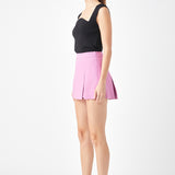 High-Waisted Skort