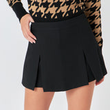High-Waisted Skort