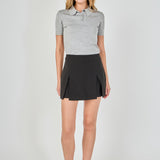 High-Waisted Skort
