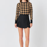High-Waisted Skort