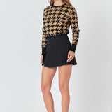 High-Waisted Skort