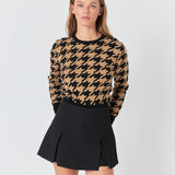 High-Waisted Skort