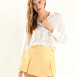 High-Waisted Skort