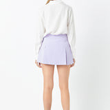 High-Waisted Skort