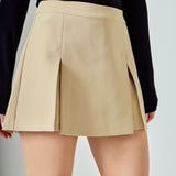 High-Waisted Skort