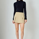 High-Waisted Skort