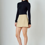 High-Waisted Skort