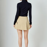High-Waisted Skort
