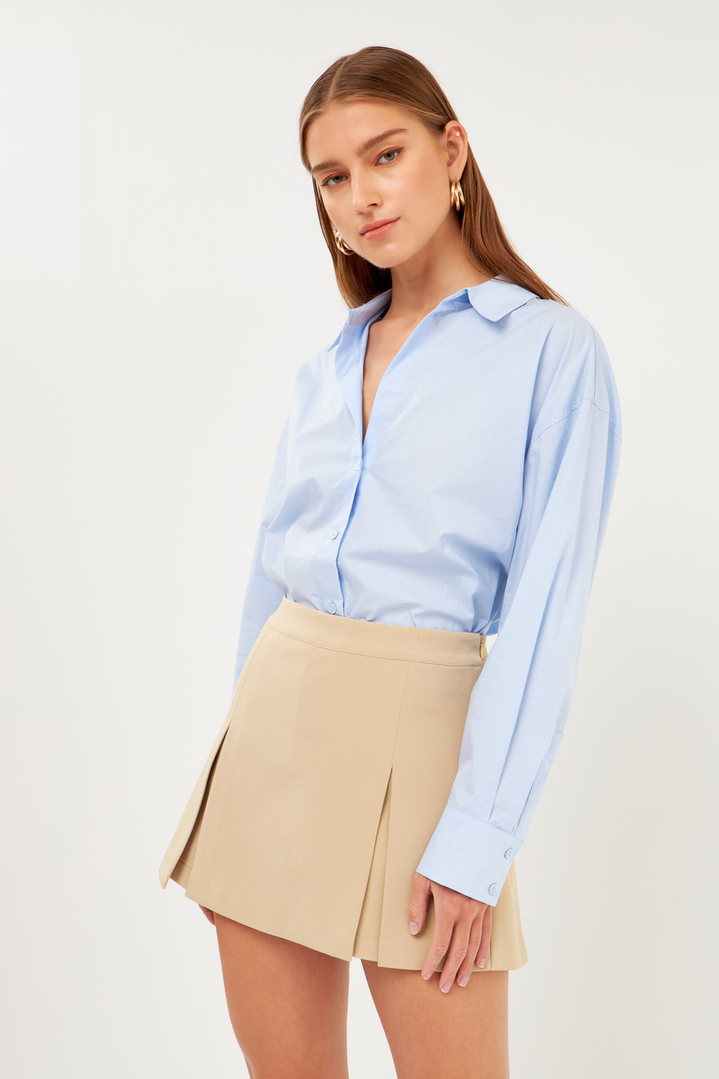 High-Waisted Skort
