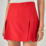 High-Waisted Skort