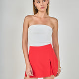 High-Waisted Skort
