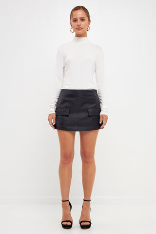 Pocket Flap Skort
