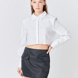 Pocket Flap Skort