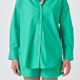 Oversize Collared Shirt