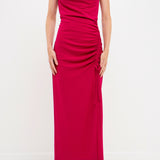 Cowl Neck Maxi Dress
