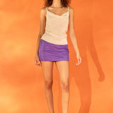 Nylon Mini Skort