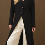 Front Slit Long Jacket