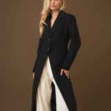 Front Slit Long Jacket