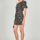 Premium One-Shoulder Sequin Mini Dress