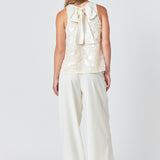 Scallop Sequin Top