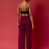 High-Waisted Suit Trousers
