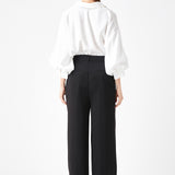 High-Waisted Suit Trousers