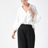 High-Waisted Suit Trousers