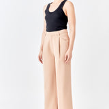 High-Waisted Suit Trousers
