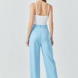 High-Waisted Suit Trousers