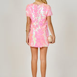 Sequin Mini Skirt