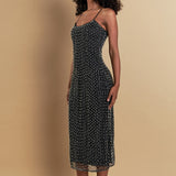 Premium Pearl Beaded Maxi Dress