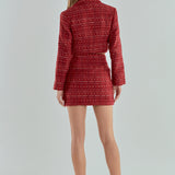 Premium Tweed Mini Skirt