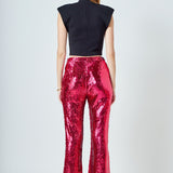 Sequin Flare Pants