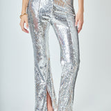 Sequin Flare Pants