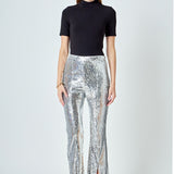 Sequin Flare Pants