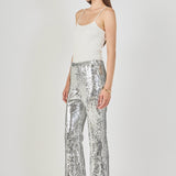 Sequin Flare Pants