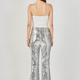 Sequin Flare Pants