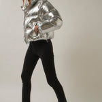 GREY LAB-Cropped Puffer Jacket-JACKETS available at Objectrare