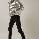 GREY LAB-Cropped Puffer Jacket-JACKETS available at Objectrare