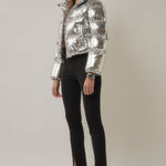 GREY LAB-Cropped Puffer Jacket-JACKETS available at Objectrare