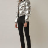 GREY LAB-Cropped Puffer Jacket-JACKETS available at Objectrare