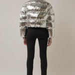 GREY LAB-Cropped Puffer Jacket-JACKETS available at Objectrare