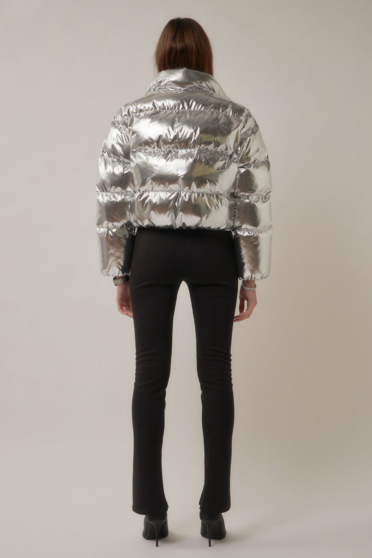 GREY LAB-Cropped Puffer Jacket-JACKETS available at Objectrare