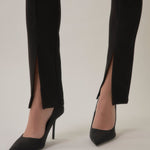 GREY LAB-Front Slit Flares-PANTS available at Objectrare